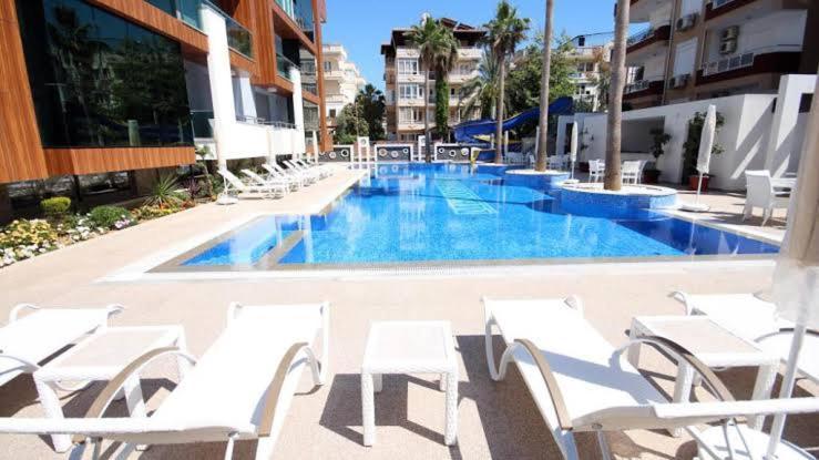 Luxury Flat 2 Mins From Beach Alanya Ngoại thất bức ảnh